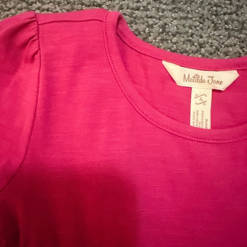 Matilda Jane Fuchsia Long Sleeve Top - Picture 3 of 5